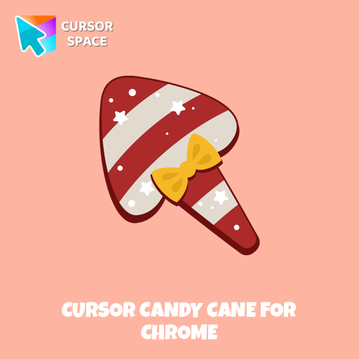 Cursor Candy Cane For Chrome